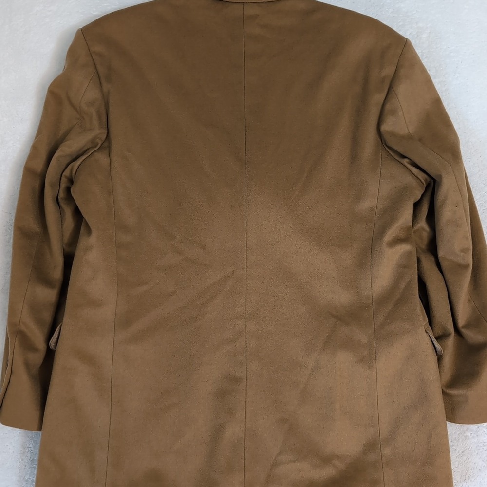 FENZIA EUROMODA 100% PURE CASHMERE Men's Sport Blazer 3 Button Brown 44R‎ Jacket - Picture 12 of 12